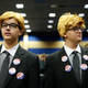 Trump supporters at a rally in Las Vegas (AP Photo/John Locher)